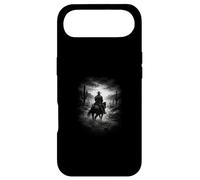 Custodia per iPhone Air solitario, cowboy, cavaliere, in, deserto, e, west, cielo