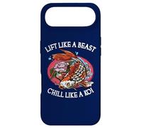 Custodia per iPhone Air Sollevare come una bestia Chill Like A Koi, divertente sollevamento pesi