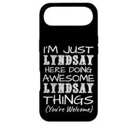 Custodia per iPhone Air Solo Lyndsay Here Doing Lyndsay Things Nome