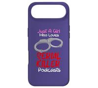Custodia per iPhone Air Solo una ragazza che ama i podcast di serial killer True Crimes