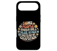 Custodia per iPhone Air Some People Need A Glue Stick Not Chapstick -
