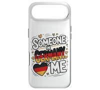 Custodia per iPhone Air Someone In Germany Loves Me Heart Flag Romantic
