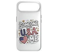 Custodia per iPhone Air Someone In The USA Loves Me American Heart