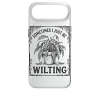 Custodia per iPhone Air Sometimes I Just Be Wilting Divertente Drammatica Pianta Di Giglio Della Pace