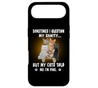Custodia per iPhone Air Sometimes I Question My Sanity But My Cats Kitten Kitty