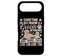 Custodia per iPhone Air Sometimes The Best Medicine Is A Golden Retriever Who Thinks