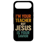 Custodia per iPhone Air Sono il tuo insegnante ma Gesù è il tuo salvatore Fede cristiana