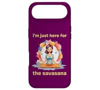 Custodia per iPhone Air Sono qui solo per il Savasana Funny Yoga