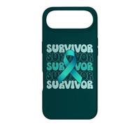 Custodia per iPhone Air Sopravvissuta a violenza sessuale, nastro verde acqua