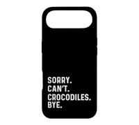Custodia per iPhone Air Sorry Can't Crocodiles Bye - Coccodrillo preferito Zoo Animal