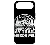 Custodia per iPhone Air Sorry Can't My Trail Needs Me Divertente Escursionismo Trekking Campeggio