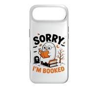 Custodia per iPhone Air Sorry I am Booked Reading Nerd per topi di biblioteca Regalo Uomini Donne