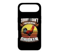 Custodia per iPhone Air Sorry I Can't I Have Plans With My Chicken Funny Animal