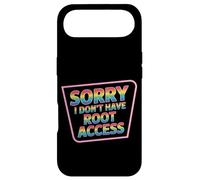 Custodia per iPhone Air Sorry I Don't Have Root Access Programmer Developer -