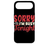 Custodia per iPhone Air Sorry I'm Busy Tonight Voodoo Doll Shirt Donna Uomo Halloween