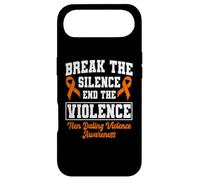 Custodia per iPhone Air Sostieni la consapevolezza della violenza negli appuntamenti tra adolescenti con il nastro arancione