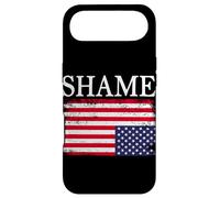 Custodia per iPhone Air Sottosopra Bandiera americana Vergogna Politiche anti-governo