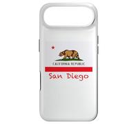 Custodia per iPhone Air Souvenir bandiera USA San Diego California