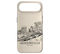 Custodia per iPhone Air Souvenir da viaggio retrò vintage di Jacksonville Florida