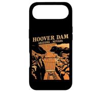 Custodia per iPhone Air Souvenir simbolo del canyon retrò della diga di Hoover, Arizona, Nevada