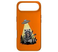 Custodia per iPhone Air Space Rock per SciFi Raccoon Guitar On Alien UFO Music Fans