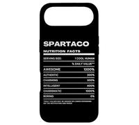 Custodia per iPhone Air Spartaco Dichiarazione Nutrizionale Nome Divertente