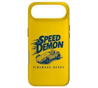 Custodia per iPhone Air Speed Demon! Funny Pinewood Derby Retro Cub Scouts