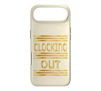 Custodia per iPhone Air Spegnere l'inglese Pausa CLOCKING OUT Dopo il Lavoro