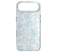 Custodia per iPhone Air Spiaggia di stelle marine con conchiglie azzurre