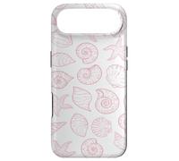 Custodia per iPhone Air Spiaggia di stelle marine con conchiglie rosa chiaro