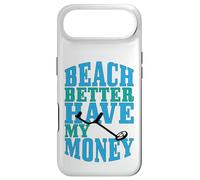 Custodia per iPhone Air Spiaggia divertente meglio avere il mio denaro Metal Detector
