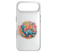 Custodia per iPhone Air Spighe colorate di dinosauro magico per gli amanti dei dinosauri Dino World