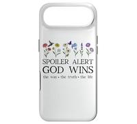 Custodia per iPhone Air Spoiler Alert God Wins I've Read the Final Chapter Christian
