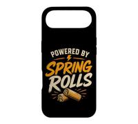 Custodia per iPhone Air Spring Rolls Eating Asian Food Funny