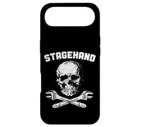 Custodia per iPhone Air StageHand Skull Crossed C Wrench Backstage Theatre Tech Crew