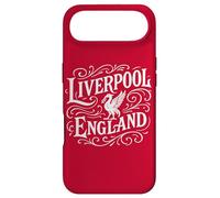 Custodia per iPhone Air Stampa bianca vintage Liverpool Inghilterra Liverbird