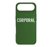 Custodia per iPhone Air Stampa frontale ufficiale delle forze armate grado caporale