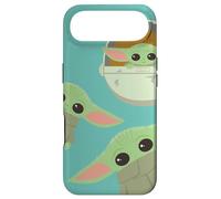 Custodia per iPhone Air Star Wars The Mandalorian Grogu Triple Threat Azzurro