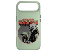 Custodia per iPhone Air Star Wars The Mandalorian Mando and Grogu Retro Style