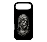 Custodia per iPhone Air Statua Estetica Oscura Cascata Volti Velati Arte Surreale