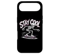 Custodia per iPhone Air Stay Cool Man Cool Skeleton Skate Meme - Stay Chill and Ride