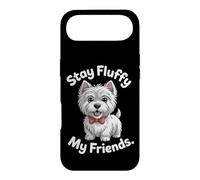 Custodia per iPhone Air Stay Fluffy My Friends | Divertente West Highland White Terrier