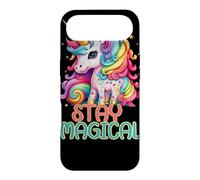 Custodia per iPhone Air Stay Magical Unicorn, simpatica grafica con fantasia arcobaleno