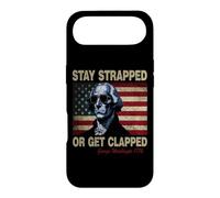 Custodia per iPhone Air Stay Strapped Or Get Clapped George Washington 4th Of July