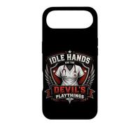 Custodia per iPhone Air Stemma da infermiera vintage «Idle Hands Are The Devil's Playthings»