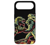 Custodia per iPhone Air Stencil Mash Geek tra King Kong Skull Island e Gaw MonsterVerse