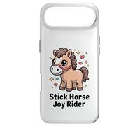 Custodia per iPhone Air Stick Horse Joy Rider Cute Pony Bambini Giocare