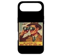 Custodia per iPhone Air Sto cercando chi diavolo ti ha chiesto annuncio di metà secolo