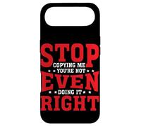 Custodia per iPhone Air Stop Copying Me You're Not Even Doing It Right -