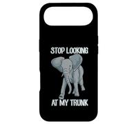 Custodia per iPhone Air Stop Looking At My Trunk Funny Elephant Pun Design